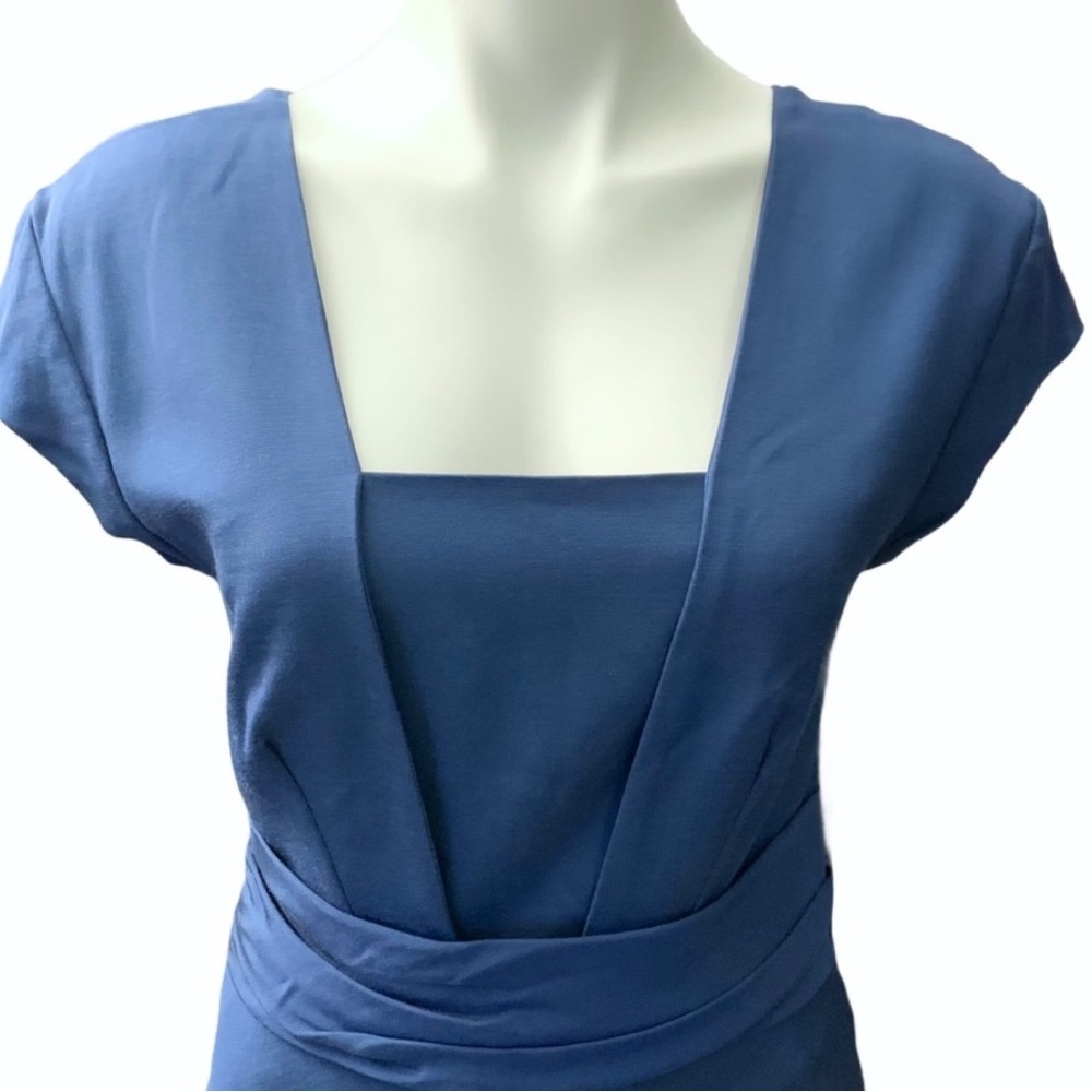 Reiss Blue Shaloh Dress Size 6 - Picture 6 of 14